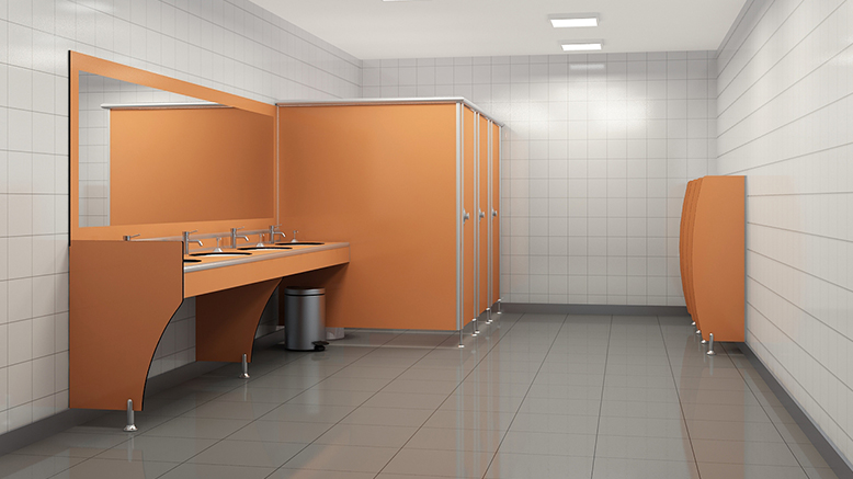 Compact Laminate Cubicle: For Effective Hygiene in Wc Cabin (Cubicles) Using